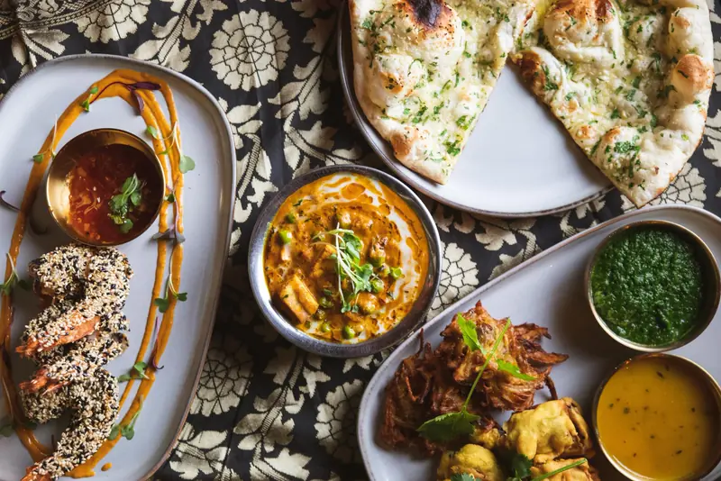 Authentic Indian food at Rishtedar, Indian restaurant in Wynwood, Miami
