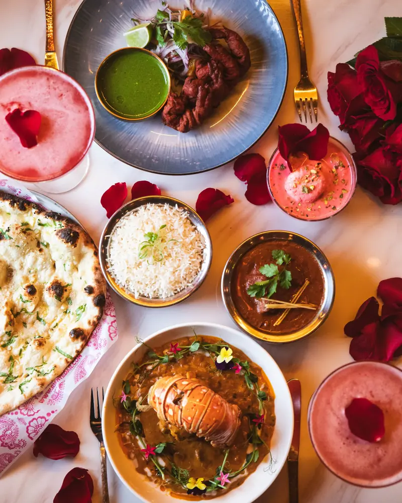 Authentic Indian food at Rishtedar, Indian restaurant in Wynwood, Miami